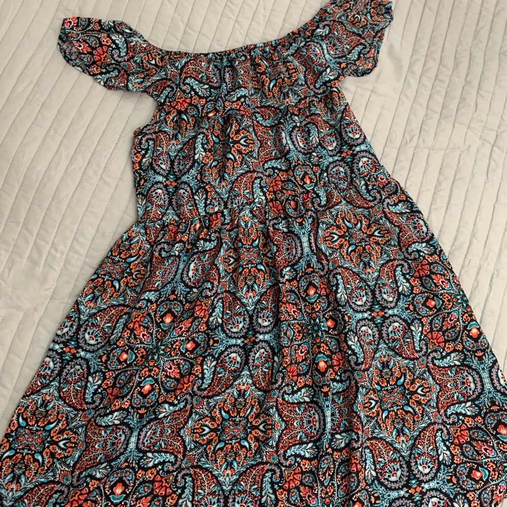 Off the shoulder dress